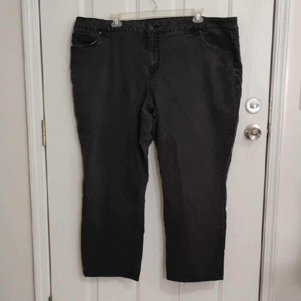 Avenue Black Jeans - Plus Size 24 Average